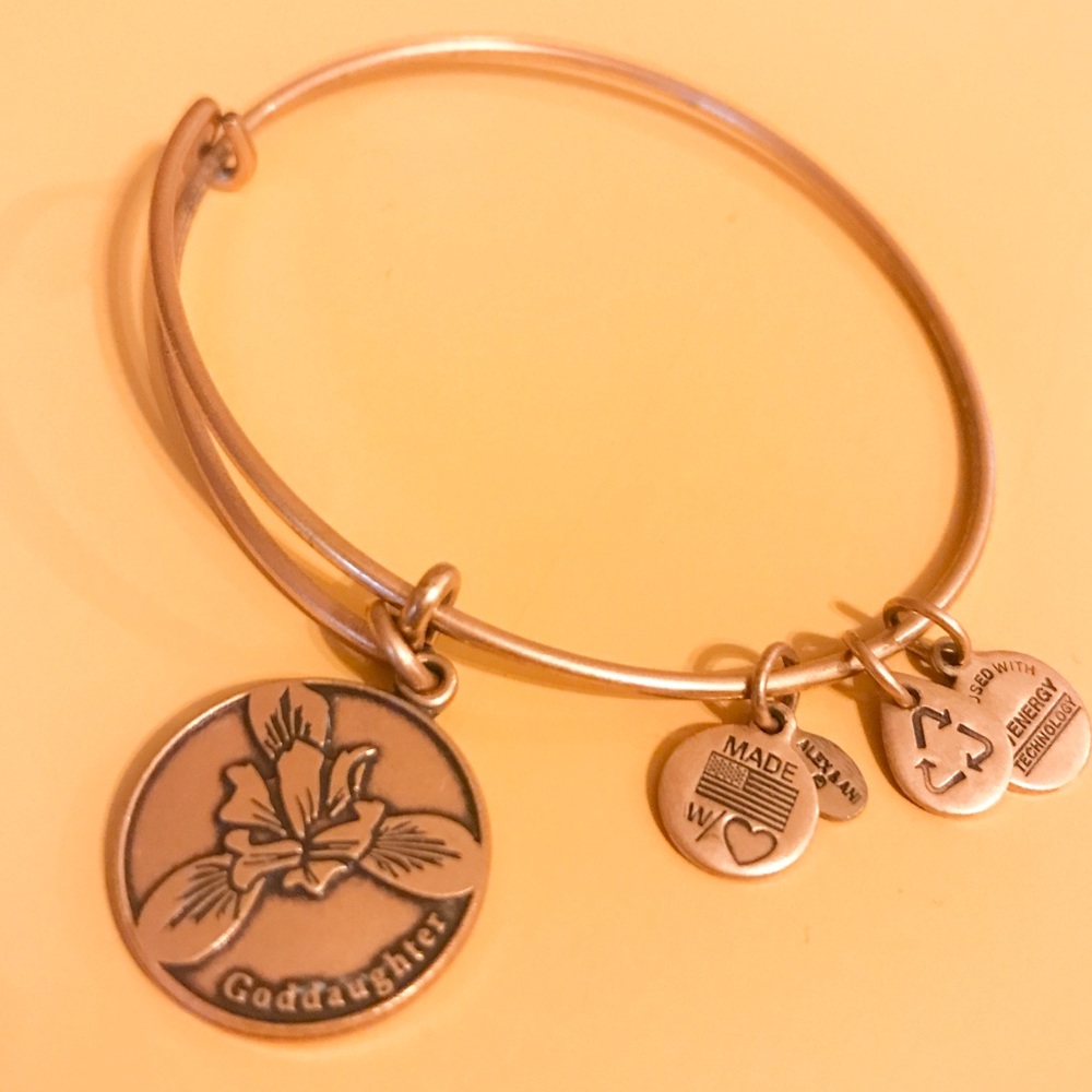 Alex and Ani God Daughter Bracelet in Gold